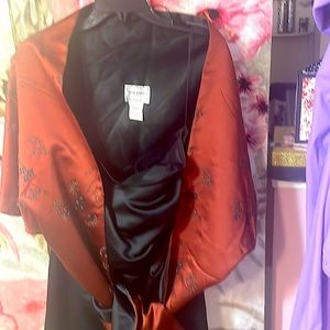 Woman's plus size formal evening wear designer Tom barra